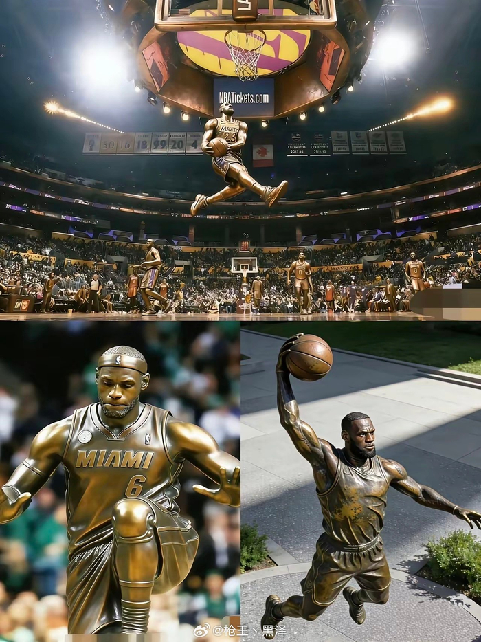詹姆斯退役倒计时,骑士热火湖人谁将为其立雕像|体育赛事讨论|迈阿密热火队|克利夫兰骑士队|球队历史荣誉|洛杉矶湖人队_新浪新闻